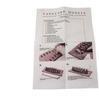 Vanguard Models Kutter člun 18" 1:64 kit