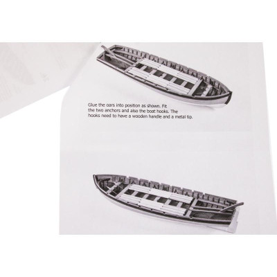 Vanguard Models Launch člun 34" 1:64 kit