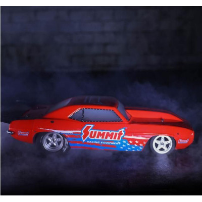 Losi 22S Dragster 1:10 1969 Camaro RTR modré
