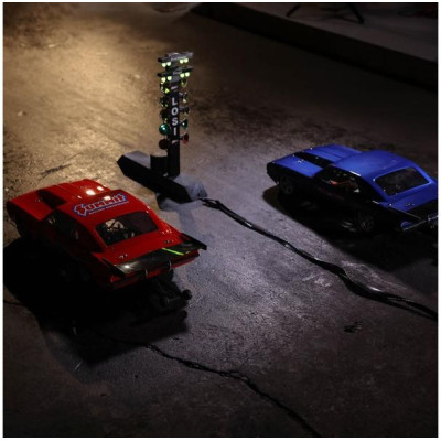 Losi 22S Dragster 1:10 1969 Camaro RTR modré