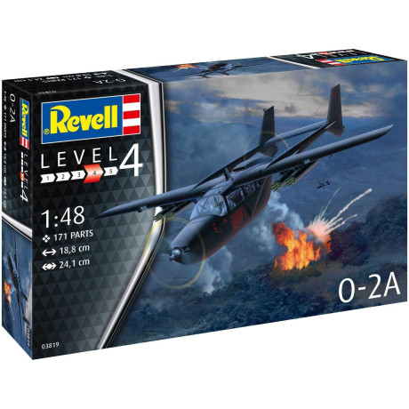 ModelSet letadlo 63819 - O-2A Skymaster (1:48)