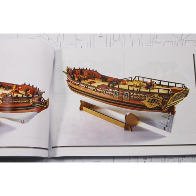 Vanguard Models Duchess of Kingston 1778 1:64 kit