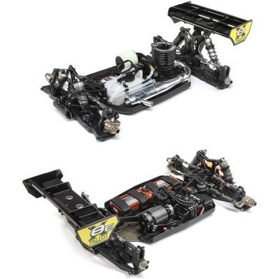TLR 8ight-X/E 2.0 Combo Nitro/Electric Buggy 1:8 4WD Race Kit