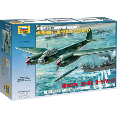 Model Kit letadlo 7284 - Junkers Ju-88 A-5/A-17 (1:72)