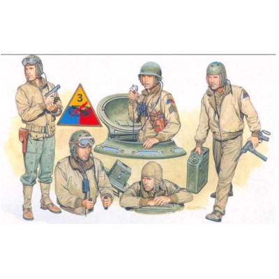 Model Kit figurky 6054 - US TANK CREW (1:35)