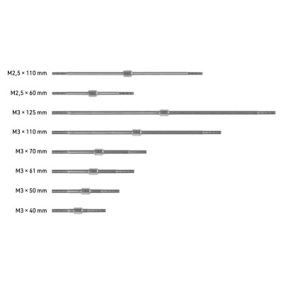 Táhlo s šestihranem M3x61mm