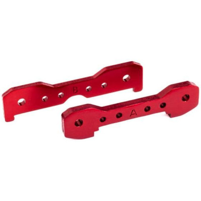 Traxxas spojka čepů předních ramen hliníková červeně eloxovaná