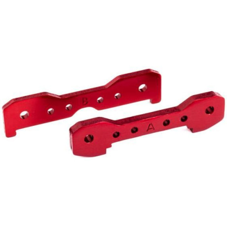 Traxxas spojka čepů předních ramen hliníková červeně eloxovaná