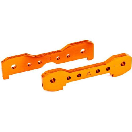 Traxxas spojka čepů předních ramen hliníková oranžově eloxovaná