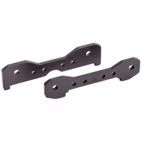 Traxxas spojka čepů zadních ramen hliníková titanově eloxovaná