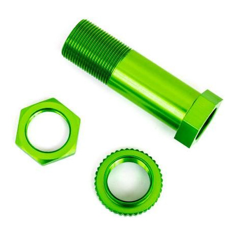 Traxxas díly servo saveru hliníkové zeleně eloxované