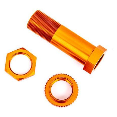 Traxxas díly servo saveru hliníkové oranžově eloxované