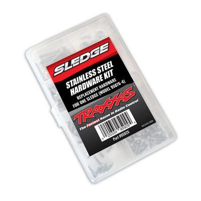 Traxxas sada nerezových šroubů (pro Sledge)