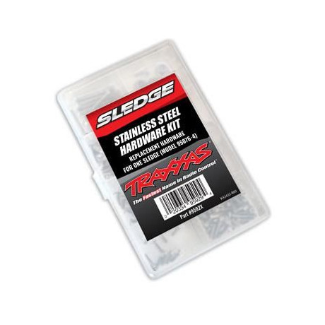 Traxxas sada nerezových šroubů (pro Sledge)