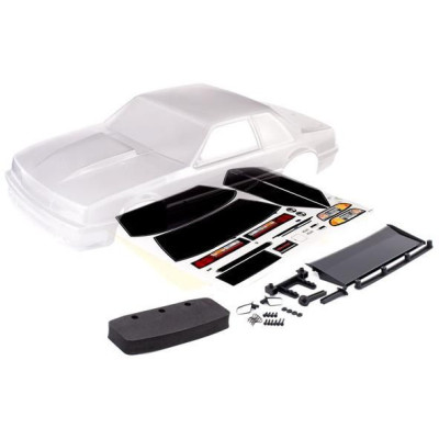 Traxxas karosérie Ford Mustang Fox čirá