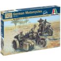 Model Kit figurky 6121 - WWII - GERMAN MOTORCYCLES (1:72)