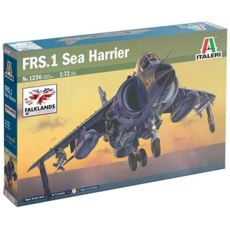 Model Kit letadlo 1236 - SEA HARRIER FRS.1 (1:72)