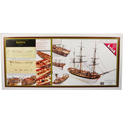 Vanguard Models HMS Sphinx 1775 1:64 kit