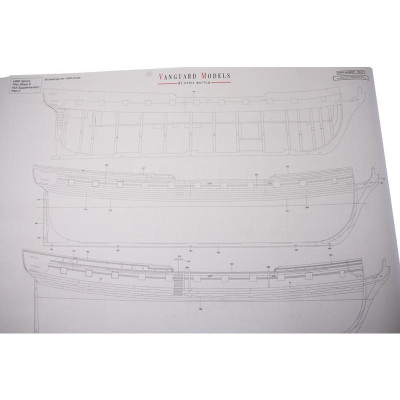 Vanguard Models HMS Sphinx 1775 1:64 kit