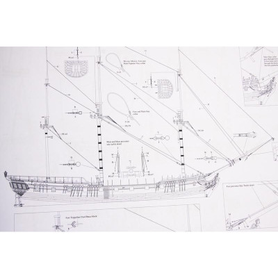 Vanguard Models HMS Sphinx 1775 1:64 kit