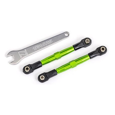 Traxxas ojnička přední stavitelná hliníková zeleně eloxovaná (2) (pro Drag Slash)