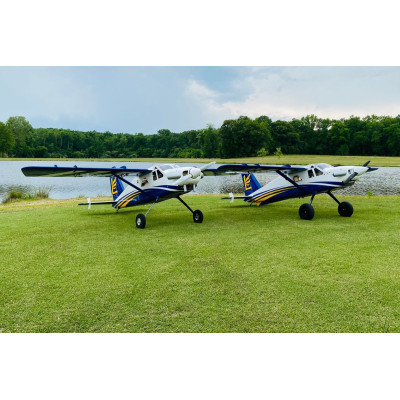 140" Turbo Bushmaster - Modrá/Bílá 3,51m