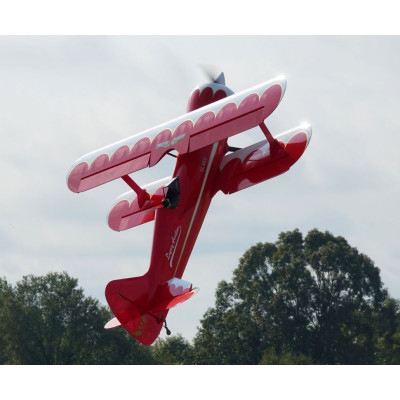 85" Muscle Bipe - Červená/Bílá 2,16m