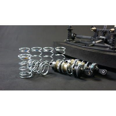 SWORKz GT COMPETITION pružiny olejových tlumíčů, A4 (40x2.2x4.75), fialové, 2 ks.