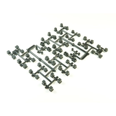 SWORKz černé plastové vložky, 2 sady