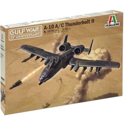 Model Kit letadlo 1376 - A-10 A/C THUNDERBOLT ll - GULF WAR(1:72)