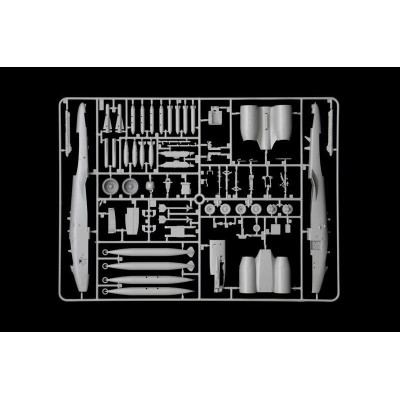 Model Kit letadlo 1376 - A-10 A/C THUNDERBOLT ll - GULF WAR(1:72)