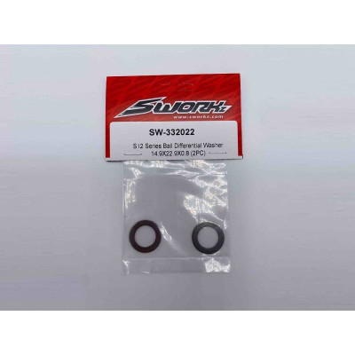SWORKz ocelové velké talířky kuličkového diferenciálu, 2 ks.
