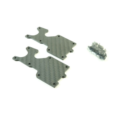 SWORKz uhlíková vzpěra spodní zadního ramena, 2,0mm, včetně šroubů, 2 ks.