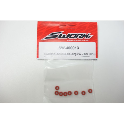 SWORKz O-kroužky 2x2,7mm, 8 ks.