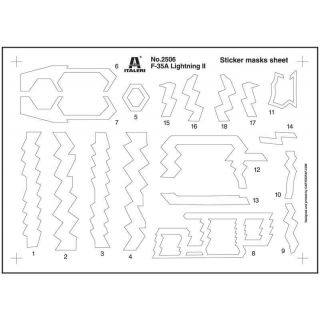 Model Kit letadlo 2506 - F-35A LIGHTNING II (1:32)