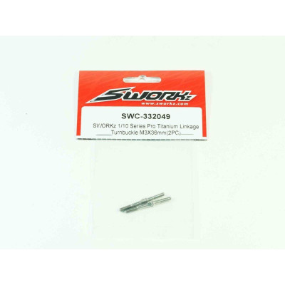 SWORKz PRO TITAN spojovačky M3x36mm, 2 ks.