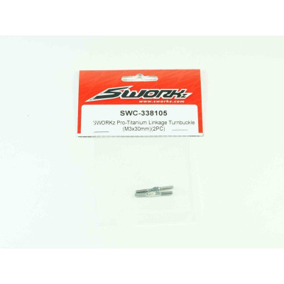 SWORKz PRO TITAN spojovačky M3x30mm, 2 ks.