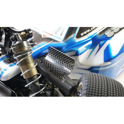 SWORKz PRO uhlíkové přítlačné křídelka přední nápravy, 2 ks.