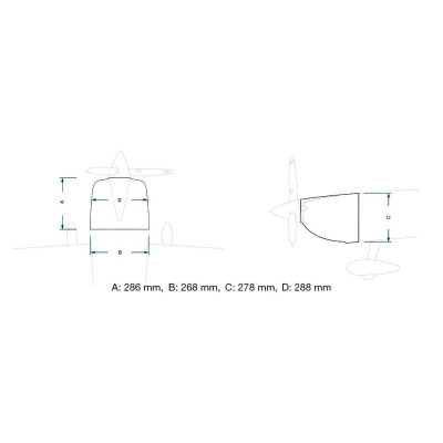 84" Slick 2133mm Zeleno-Modrý