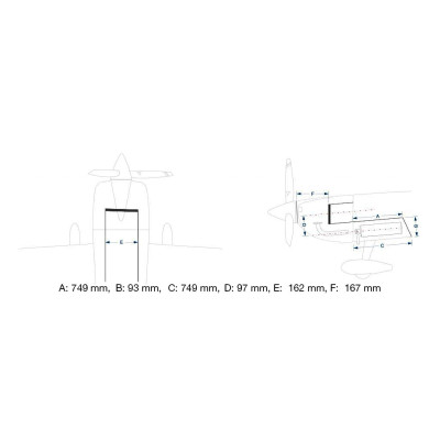 84" Slick 2133mm Zeleno-Modrý