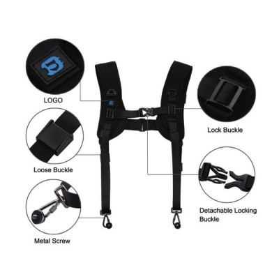 Double-Camera Shoulder Strap