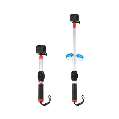 Water-proof Extension Rod for Action Cameras