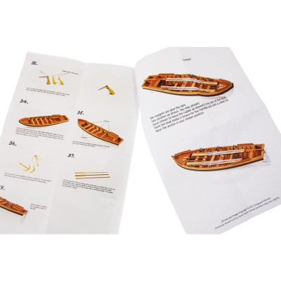 Vanguard Models Jolle člun 22" 1:64 kit