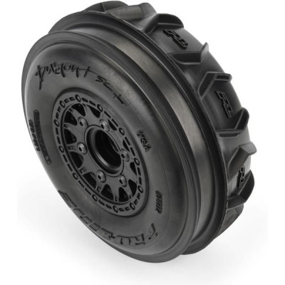 Pro-Line kolo 2.2"/3.0" Dumont Paddle přední, disk černý (2)