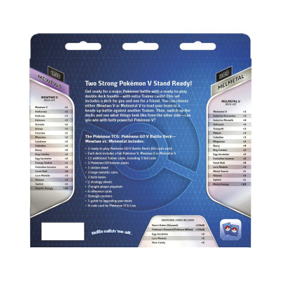 Pokémon V Battle Deck Mewtwo a Melmetal bundle