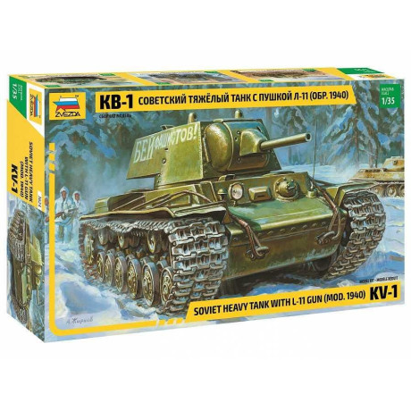 Model Kit tank 3624 - KV-1 mod. 1940 (1:35)