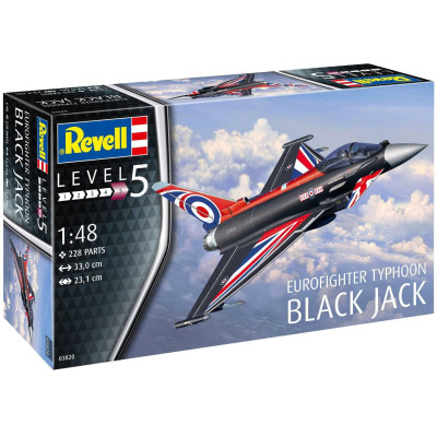 Plastic ModelKit letadlo 03820 - Eurofighter „Black Jack“ (1:48)