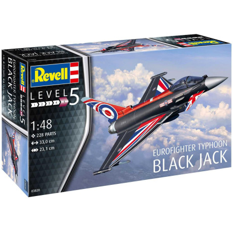 Plastic ModelKit letadlo 03820 - Eurofighter „Black Jack“ (1:48)