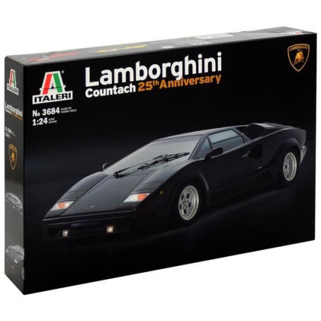 Model Kit auto 3684 - LAMBORGHINI COUNTACH 25th Anniversary (1:24)