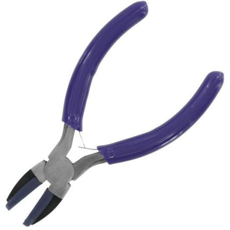 Jeweltool kleště ploché s nylonovými čelistmi